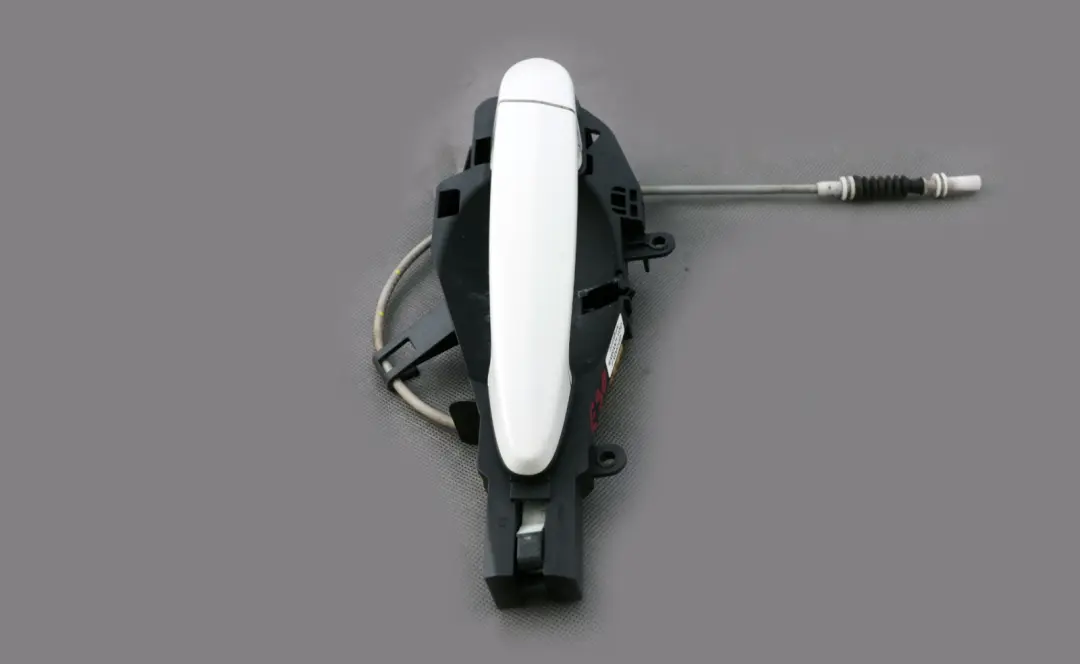 BMW 3 Series E90 E91 Complete Grab Handle Rear Left N/S Alpinweiss Alpine White - SKU 7060299-AW1 - Part number 7060299