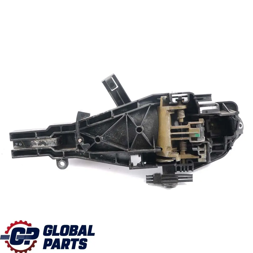 BMW 3 Series E90 E91 LCI Complete Rear Left Grab Handle N/S Black Sapphire 475 - SKU 7060299-BS - Part number 51227060299 51210445183