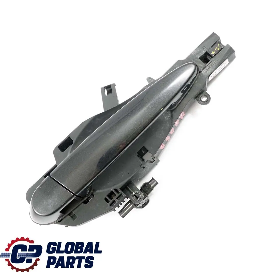 BMW 3 Series E90 E91 LCI Complete Rear Left Grab Handle N/S Black Sapphire 475 - SKU 7060299-BS - Part number 51227060299 51210445183