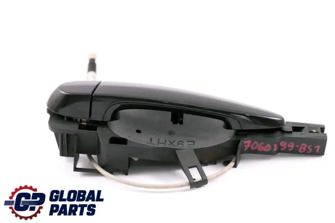 BMW 3 Series 1 E90 E91 LCI Complete Rear Left Grab Handle N/S Black Sapphire 475 - SKU 7060299-BS1 - Part number 51227060299 51210445183