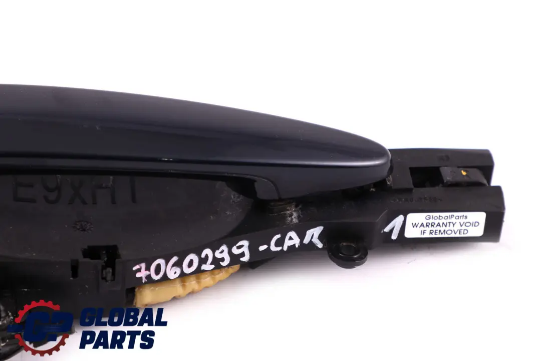 Complete Rear Right Grab Handle O/S Carbonschwarz to BMW E90 E91 LCI with Part number 7060299 BMW E90 E91 LCI Complete Rear Right Grab Handle O/S Carbonschwarz - SKU 7060299-CAR1 - Part number 7060299