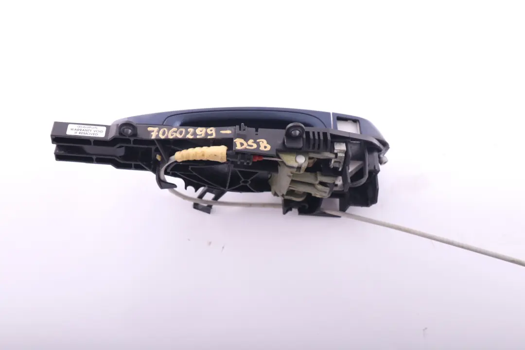 BMW 3 Series E90 E91 Complete Rear Left Grab Handle N/S Tiefseeblau Blue - SKU 7060299-DSB - Part number 7060299