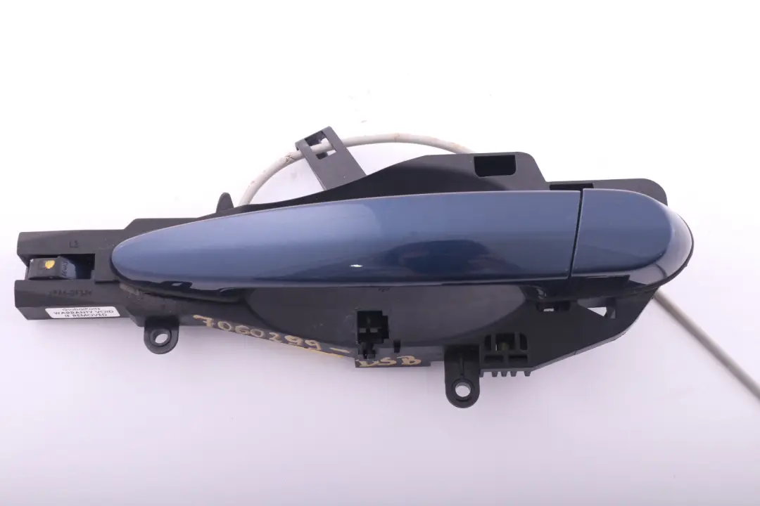 BMW 3 Series E90 E91 Complete Rear Left Grab Handle N/S Tiefseeblau Blue - SKU 7060299-DSB - Part number 7060299