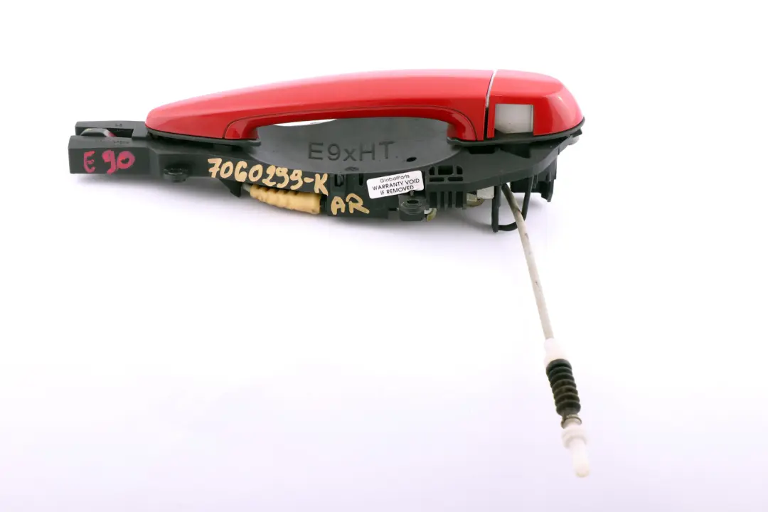 3er E90 E91 Kompletter hinterer Haltegriff links Karmesinrot Crimson Red für BMW mit Teilenummer 7060299 BMW 3er E90 E91 Kompletter hinterer Haltegriff links Karmesinrot Crimson Red - SKU 7060299-KAR - Teilenummer 7060299