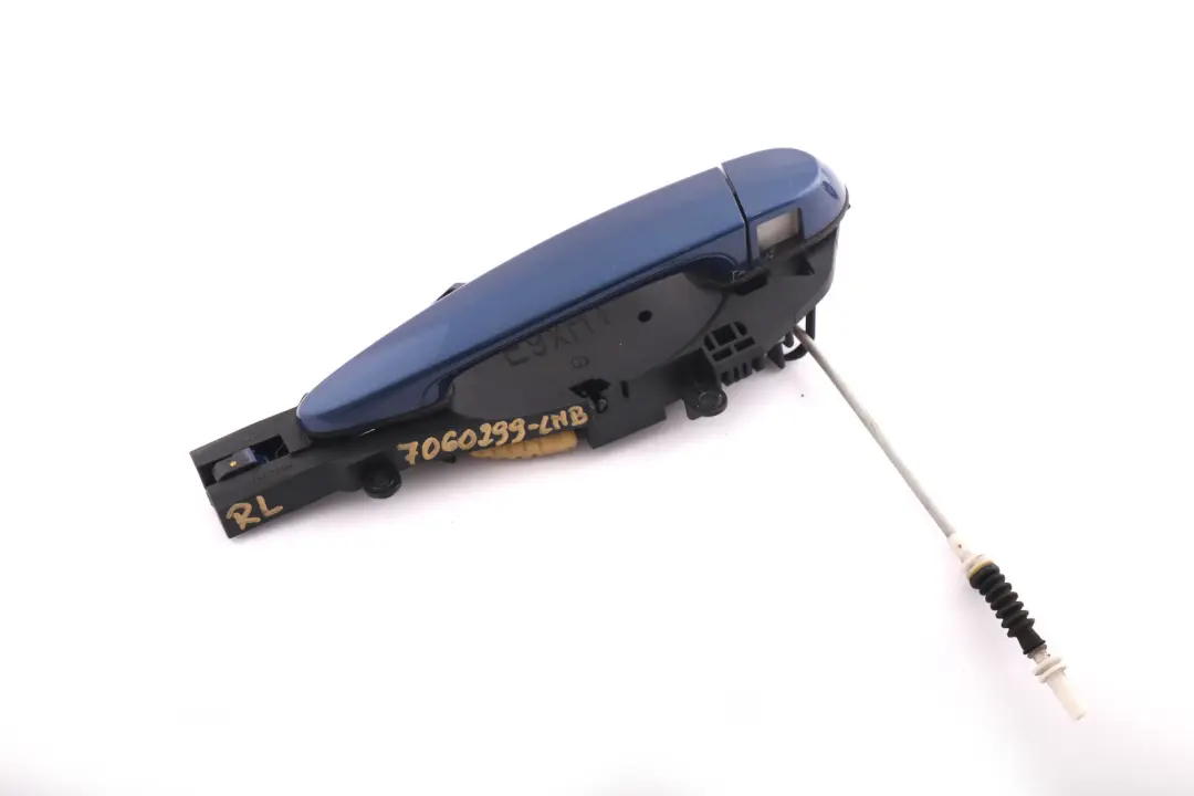BMW 3 Series E90 E91 Complete Rear Left Grab Handle N/S Le Mans Blau Blue - SKU 7060299-LMB - Part number 7060299