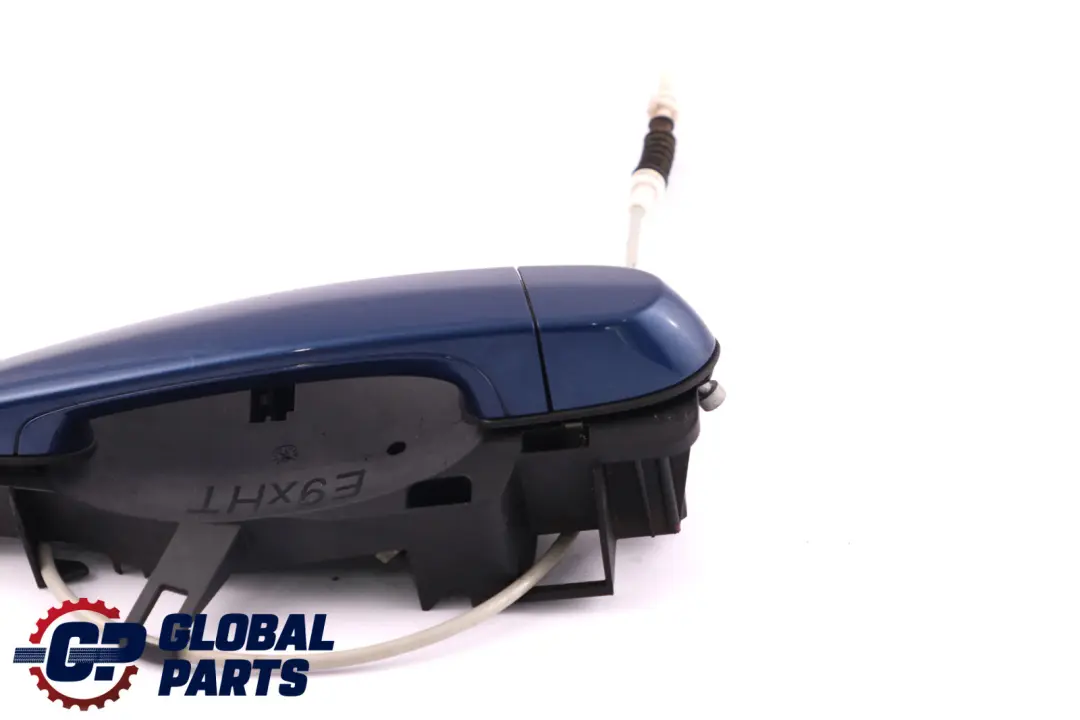 Right Grab Handle Door O/S Le Mans Blau Blue 381 to BMW E90 E91 Rear with Part number 7060299 BMW E90 E91 Rear Right Grab Handle Door O/S Le Mans Blau Blue 381 - SKU 7060299-LMB1 - Part number 7060299