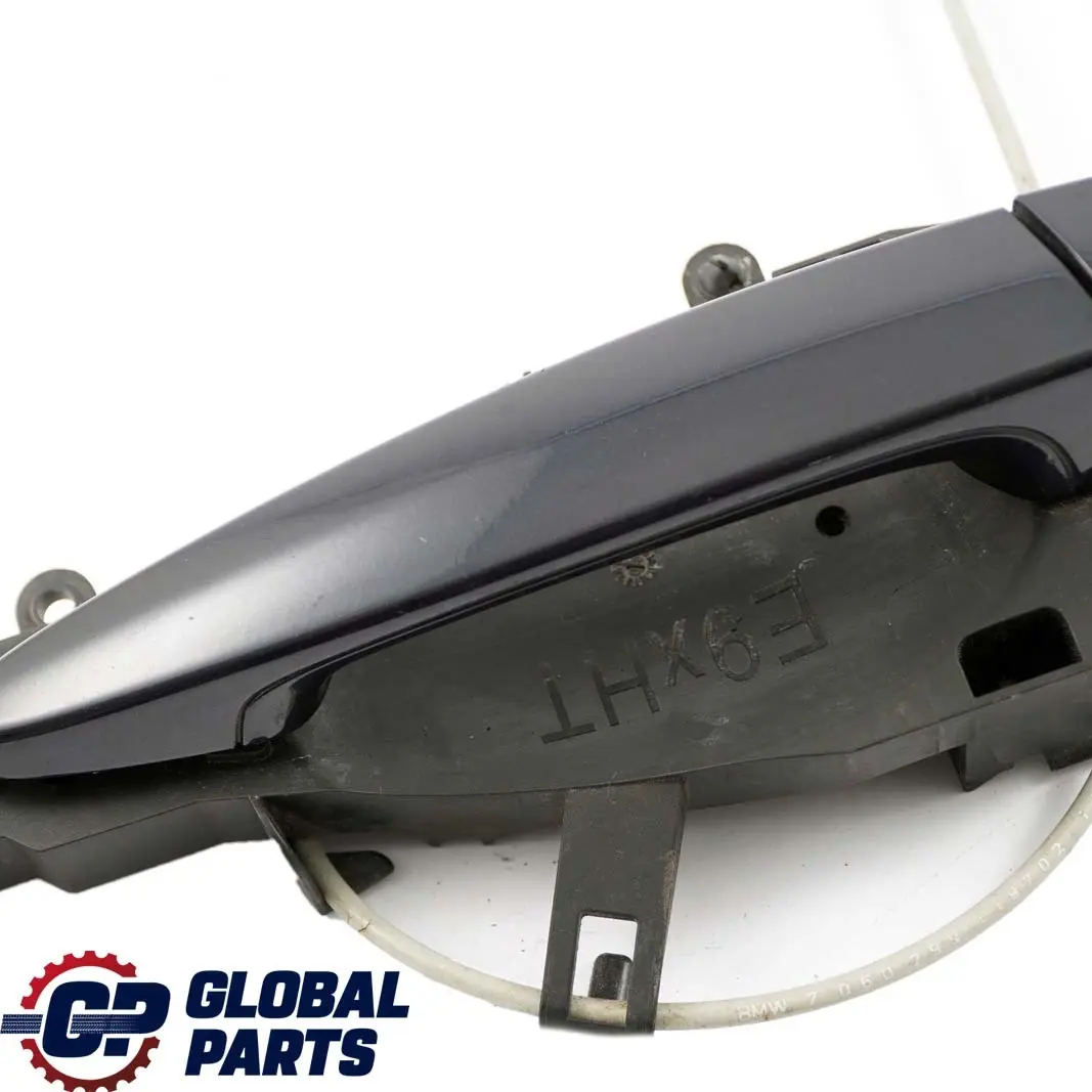 BMW E90 E91 Asidero Trasero Derecho Completo Monacoblau Azul A35 - SKU 7060299-MB - Número de pieza 7060299