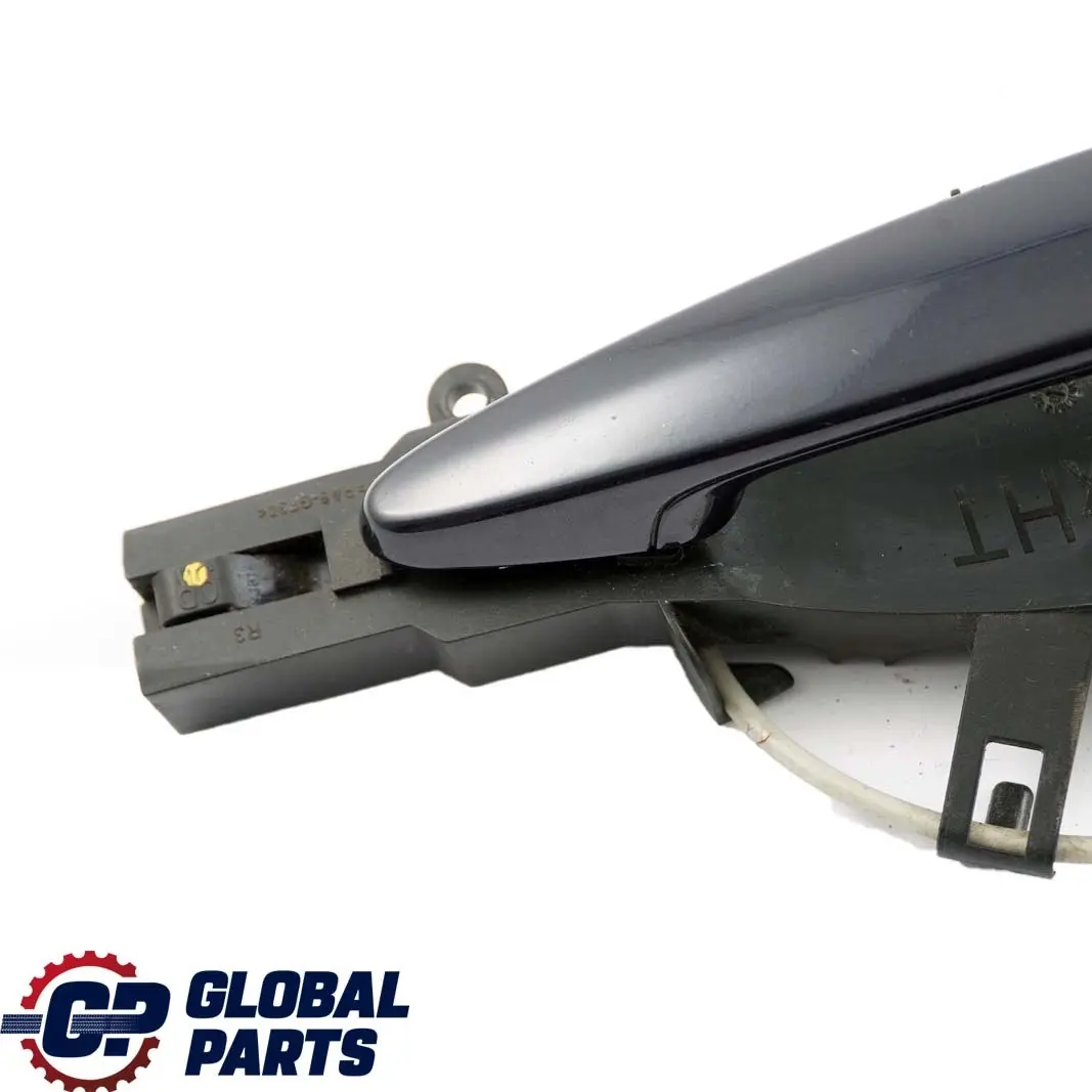 Complete Rear Right Grab Handle O/S Monacoblau Blue A35 to BMW 3 Series E90 E91 with Part number 7060299 BMW 3 Series E90 E91 Complete Rear Right Grab Handle O/S Monacoblau Blue A35 - SKU 7060299-MB - Part number 7060299