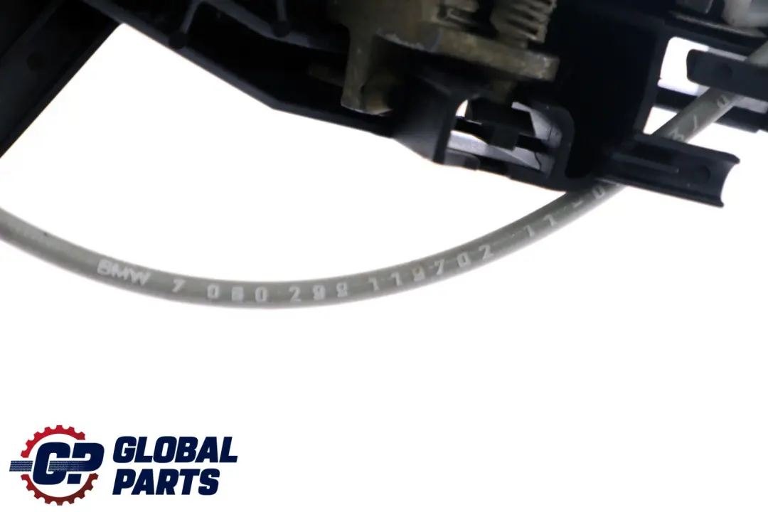BMW 3 Series 1 E90 E91 Complete Rear Left Grab Handle N/S Monacoblau Blue A35 - SKU 7060299-MB1 - Part number 7060299