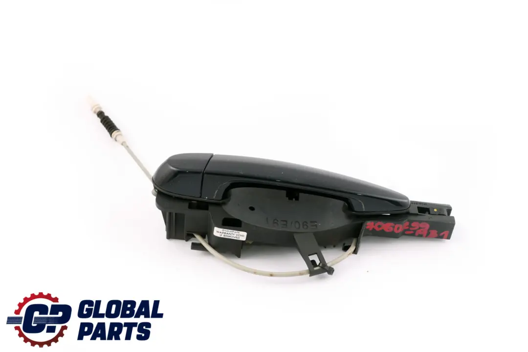 BMW 3 Series 1 E90 E91 Complete Rear Left Grab Handle N/S Monacoblau Blue A35 - SKU 7060299-MB1 - Part number 7060299