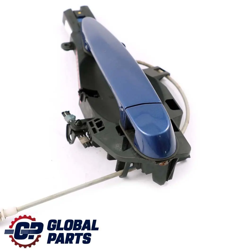 BMW 3 Series 1 E90 E91 Grab Handle Left Door Rear N/S Montegoblau Montego Blue - SKU 7060299-MTB1 - Part number 7060299