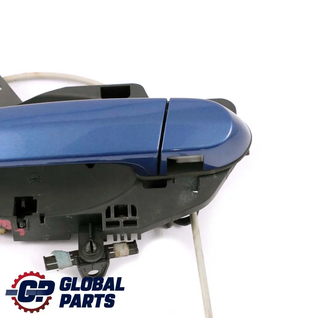 BMW 3 Series 1 E90 E91 Grab Handle Left Door Rear N/S Montegoblau Montego Blue - SKU 7060299-MTB1 - Part number 7060299