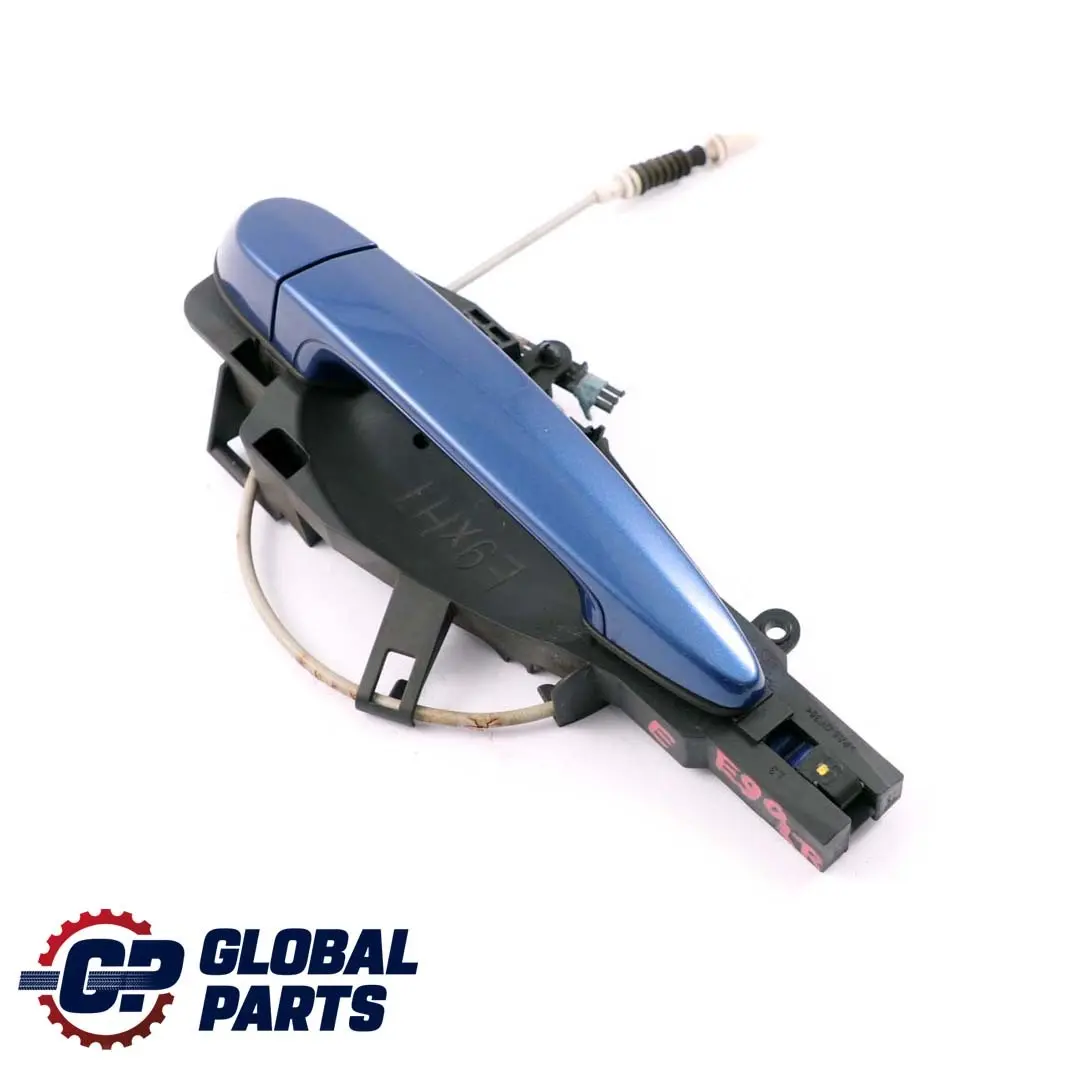 BMW 3 Series 1 E90 E91 Grab Handle Left Door Rear N/S Montegoblau Montego Blue - SKU 7060299-MTB1 - Part number 7060299