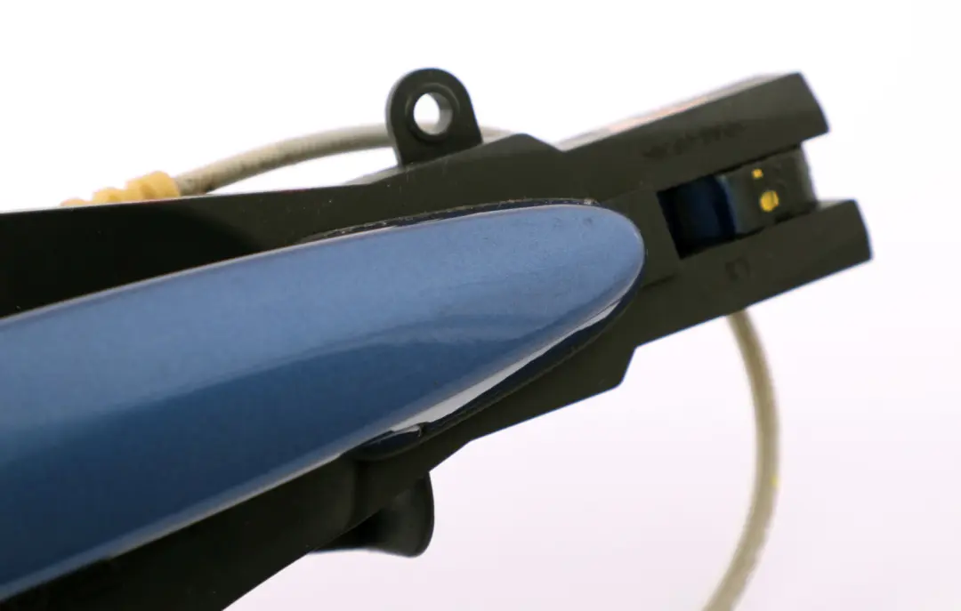 BMW 3 Series 2 E90 E91 Complete Grab Handle Left Door Rear N/S Montego Blue - SKU 7060299-MTB2 - Part number 7060299
