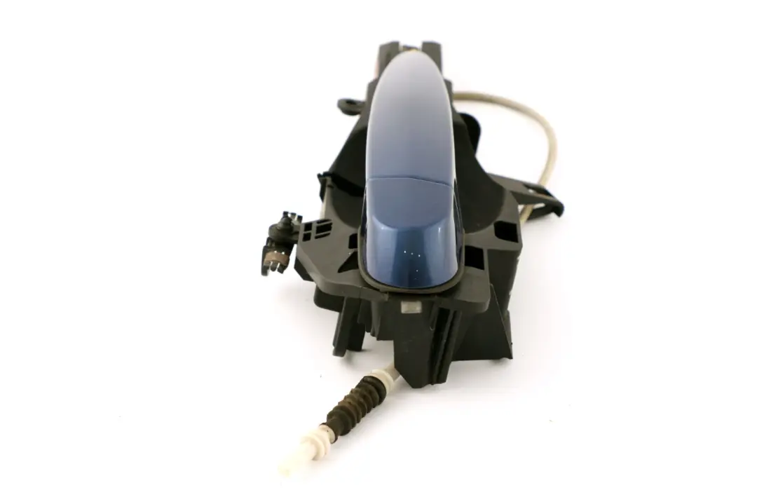 BMW 3 Series 2 E90 E91 Complete Grab Handle Left Door Rear N/S Montego Blue - SKU 7060299-MTB2 - Part number 7060299