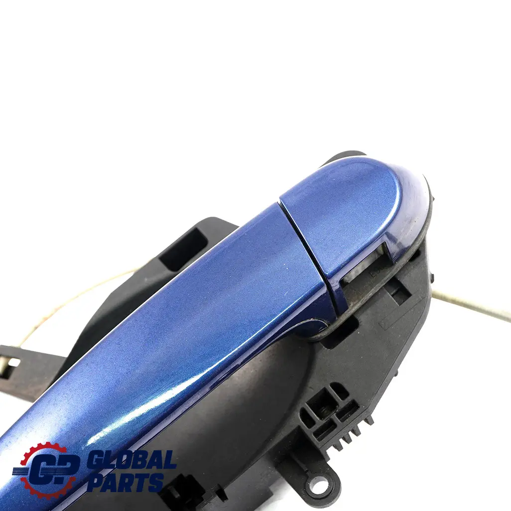 Asidero Puerta Trasera Izquierda Mysticblau Mystic Blue A07 para BMW E90 E91 1 con número de pieza 7060299 BMW E90 E91 1 Asidero Puerta Trasera Izquierda Mysticblau Mystic Blue A07 - SKU 7060299-MYS1 - Número de pieza 7060299