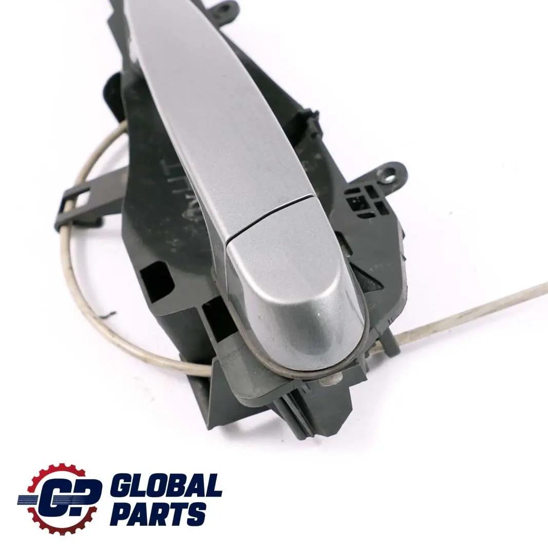 Complete Rear Right Handle Grab O/S Spacegrau Grey to BMW 3 Series E90 E91 with Part number 7060299 BMW 3 Series E90 E91 Complete Rear Right Handle Grab O/S Spacegrau Grey - SKU 7060299-SCG - Part number 7060299