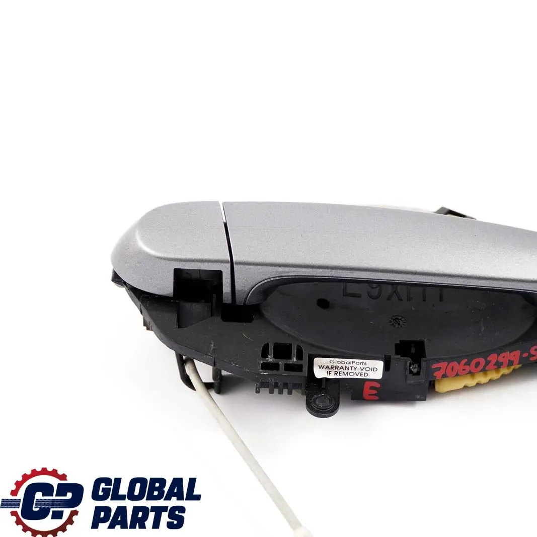 BMW 3 Series E90 E91 2 Complete Rear Right Handle Grab O/S Spacegrau Grey A52 - SKU 7060299-SCG2 - Part number 7060299