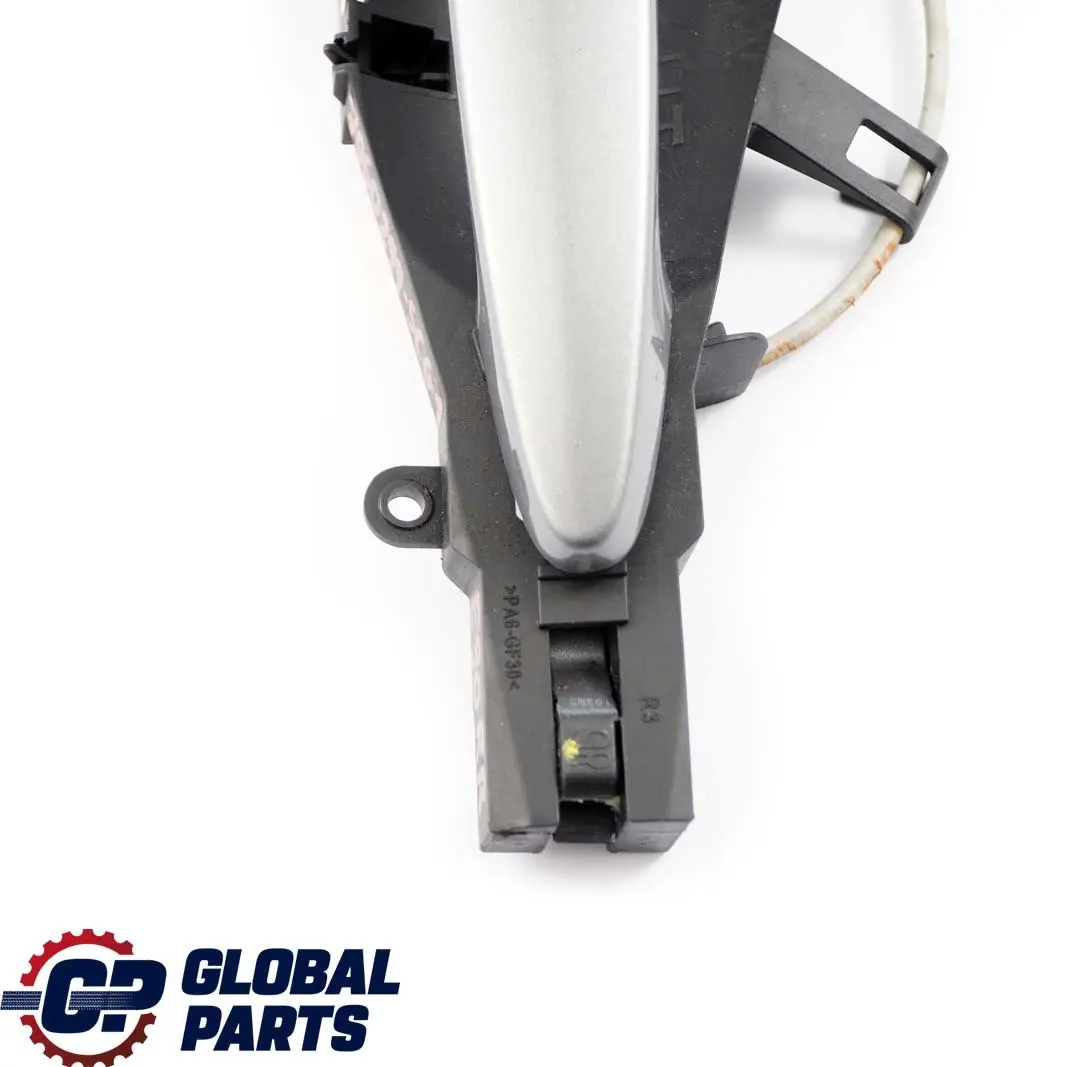 Complete Rear Right Handle Grab O/S Spacegrau Grey A52 to BMW 3 Series E90 E91 2 with Part number 7060299 BMW 3 Series E90 E91 2 Complete Rear Right Handle Grab O/S Spacegrau Grey A52 - SKU 7060299-SCG2 - Part number 7060299