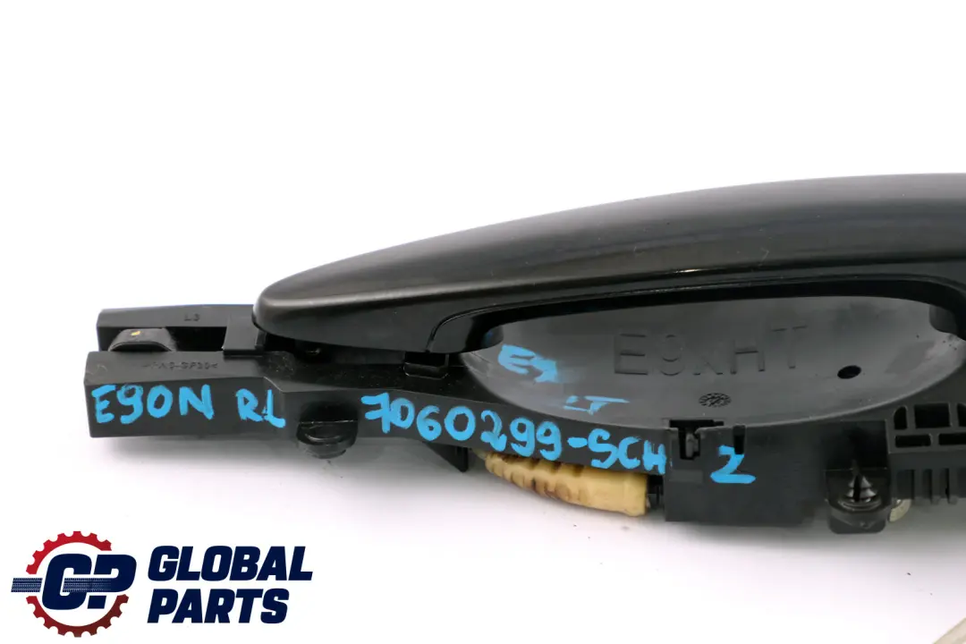 BMW 3 er E90 E91 Komplette Griff Schwarz 668 2 Links Hinten - SKU 7060299-SCH2 - Teilenummer 7060299