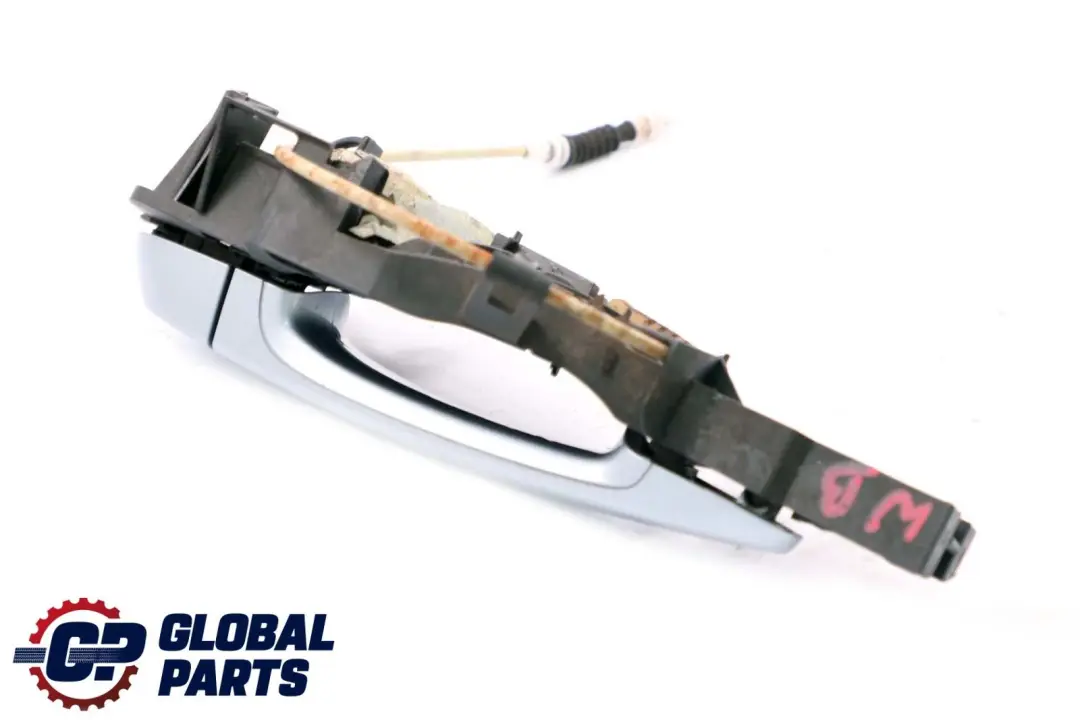 BMW 3 Series 2 E90 E91 Complete Rear Right Grab Handle Door O/S Bluewater 896 - SKU 7060299-WB2 - Part number 7060299