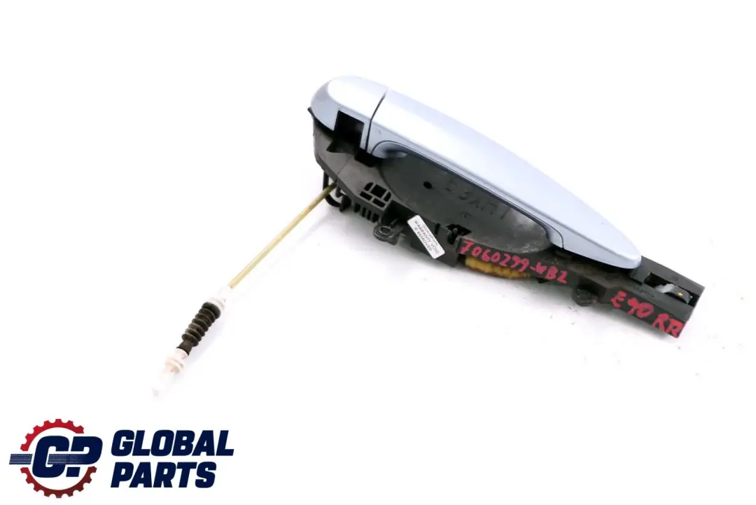 Complete Rear Right Grab Handle Door O/S Bluewater 896 to BMW 3 Series 2 E90 E91 with Part number 7060299 BMW 3 Series 2 E90 E91 Complete Rear Right Grab Handle Door O/S Bluewater 896 - SKU 7060299-WB2 - Part number 7060299