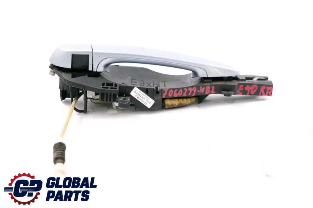 Complete Rear Right Grab Handle Door O/S Bluewater 896 to BMW 3 Series 2 E90 E91 with Part number 7060299 BMW 3 Series 2 E90 E91 Complete Rear Right Grab Handle Door O/S Bluewater 896 - SKU 7060299-WB2 - Part number 7060299