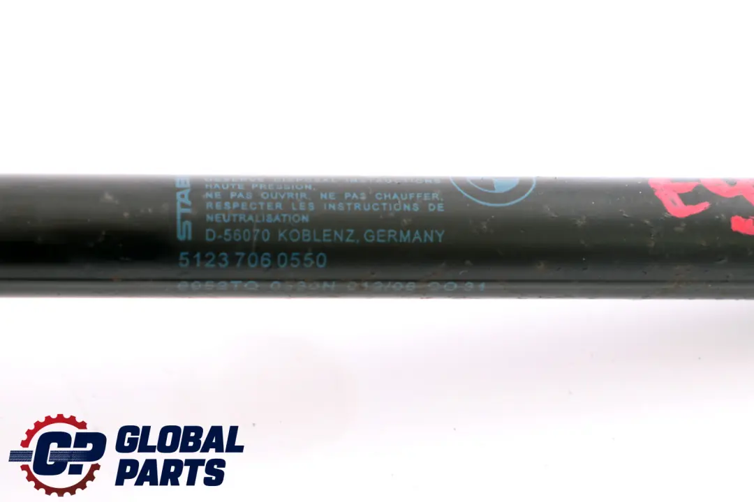 Molla a Gas Lembo Anteriore 330N per BMW E90 E90N E91 E91N con numero di parte 7060550 BMW E90 E90N E91 E91N Molla a Gas Lembo Anteriore 330N - SKU 7060550 - Numero di parte 7060550