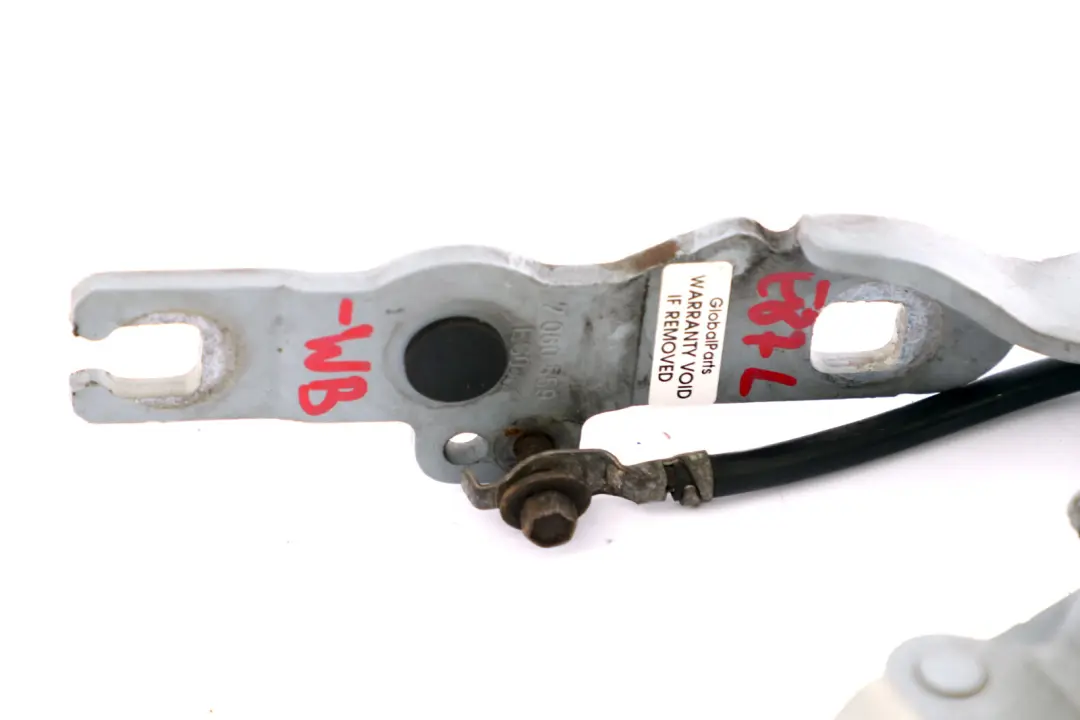 Left N/S Engine Hood Hinge Bonnet Bluewater to BMW 1 Series E81 E82 E87 with Part number 7060559 BMW 1 Series E81 E82 E87 Left N/S Engine Hood Hinge Bonnet Bluewater - SKU 7060559-WB - Part number 7060559