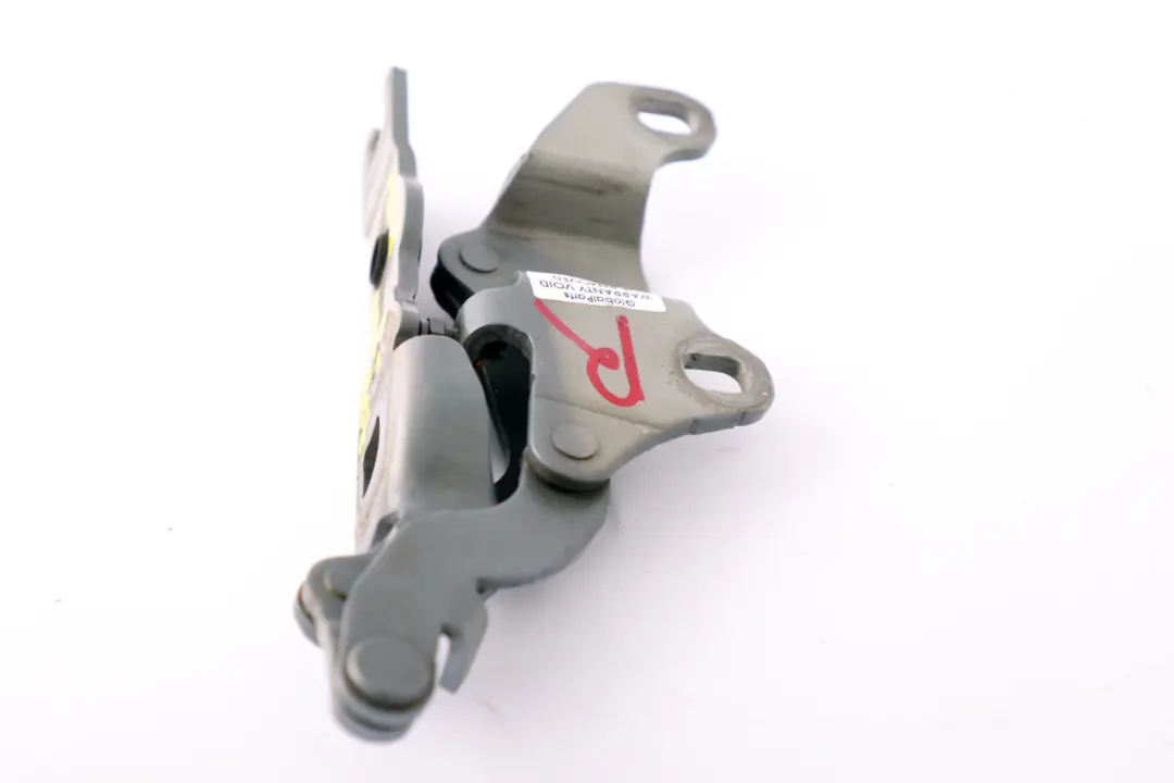 Right O/S Engine Hood Hinge Bonnet Grey to BMW 1 Series E81 E82 E87 E88 3 with Part number 7060560 BMW 1 Series E81 E82 E87 E88 3 Right O/S Engine Hood Hinge Bonnet Grey - SKU 7060560-3 - Part number 7060560