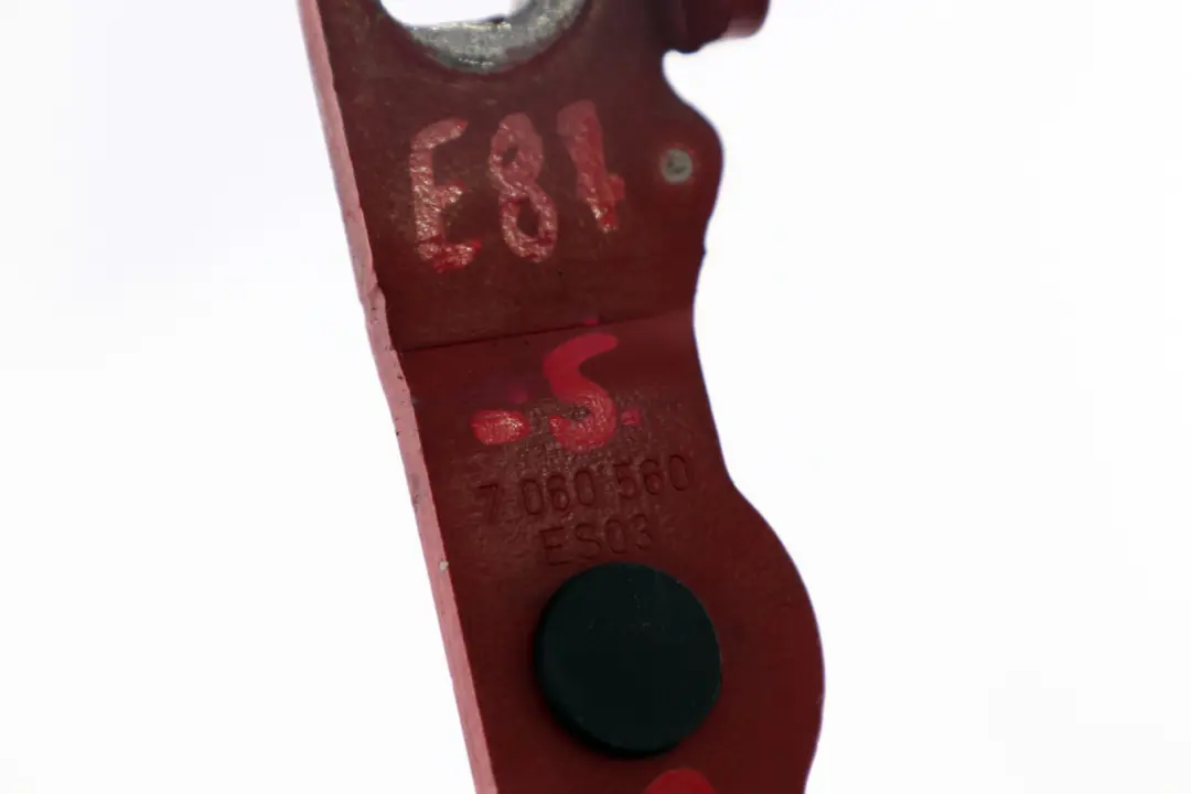 BMW 1 Series E81 E82 E87 E88 Right O/S Engine Hood Hinge Bonnet Red - SKU 7060560-5 - Part number 7060560
