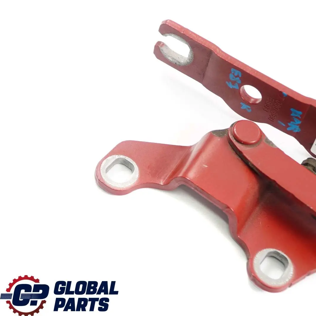 Charniere Rabat Droite Rouge Carmin Metallique A61 pour BMW 1 E81 E87 à propos du numéro de pièce 7060560 BMW 1 E81 E87 Charniere Rabat Droite Rouge Carmin Metallique A61 - SKU 7060560-KAR - Numéro de pièce 7060560