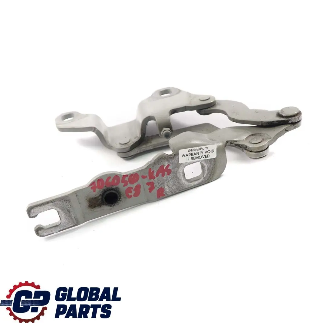 BMW E81 E87 Charniere Rabat Droite Cachemire Argent A72 Argent - SKU 7060560-KAS - Numéro de pièce 7060560