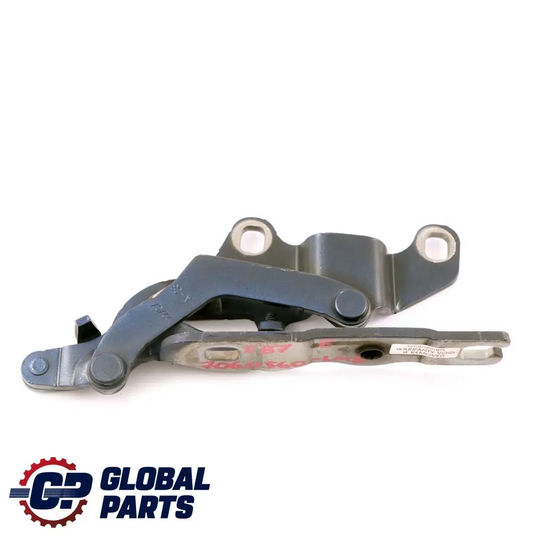 BMW 1 E81 E87 Right O/S Engine Hood Hinge Bonnet Le Mans Blau Blue 381 - SKU 7060560-LMB - Part number 7060560