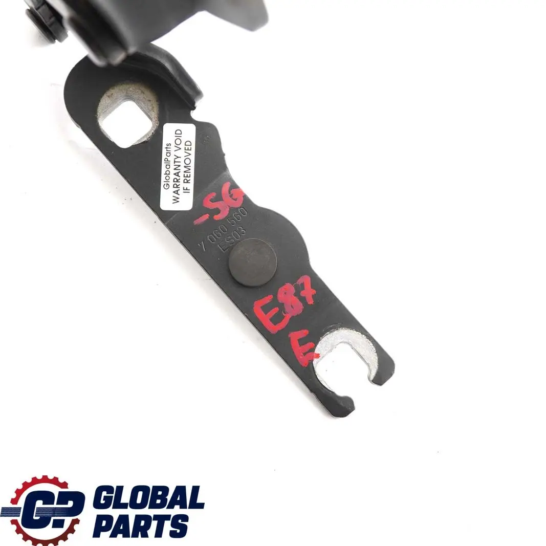 BMW 1 E81 E87 Right O/S Engine Hood Hinge Bonnet Sparkling Graphite A22 - SKU 7060560-SG - Part number 7060560