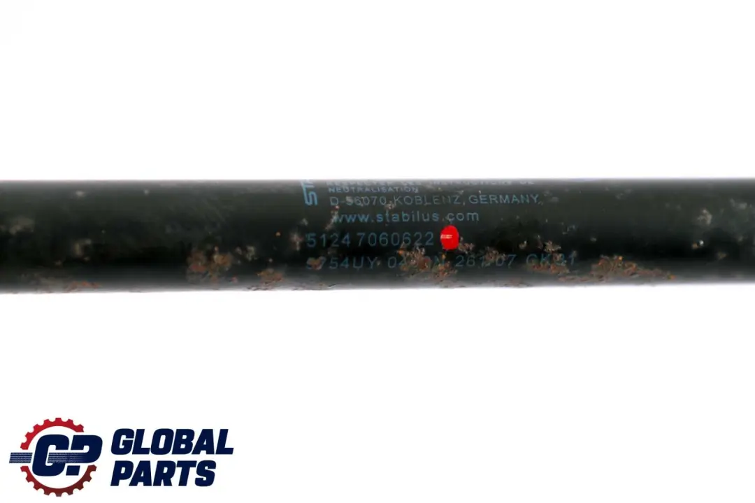BMW 1 Series E81 E87 E87N Complete Gas Pressurized Spring Trunk Lid Set - SKU 7060622 - Part number 7060622
