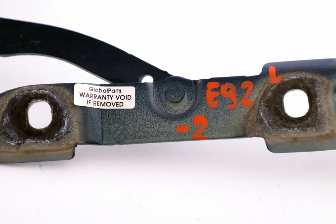 BMW 3 Series E90 E92 Left N/S Boot Trunk Lid Hinge Blue Tailgate - SKU 7060627-2 - Part number 7060627