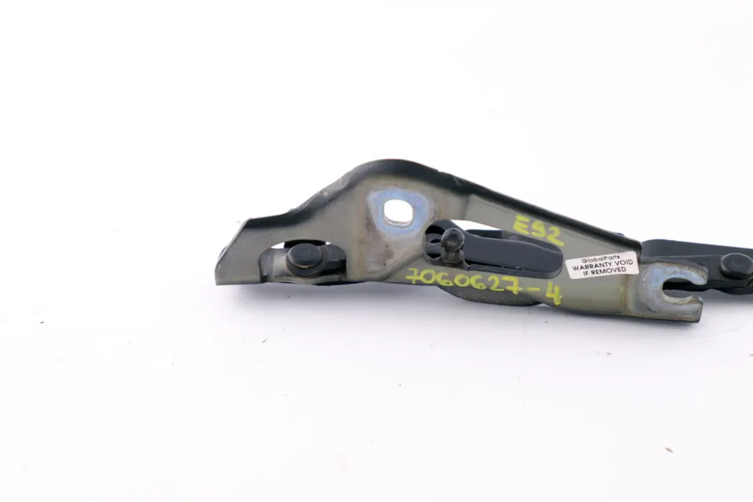 BMW 3 Series E90 E92 Left N/S Boot Trunk Lid Hinge Tailgate Black - SKU 7060627-4 - Part number 7060627