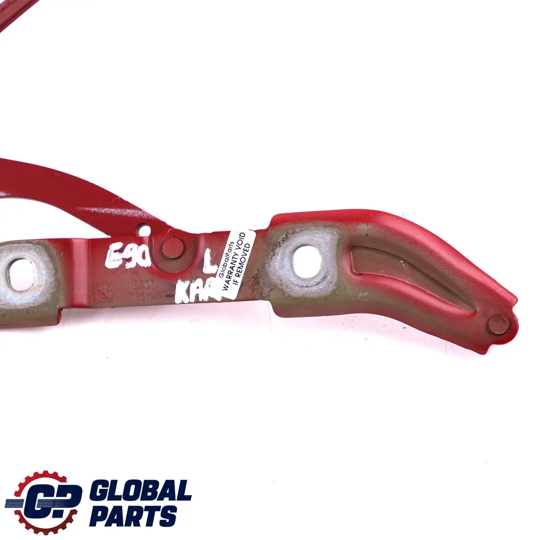 BMW 3 E90 E92 Rear Left Trunk Lid Hinge Boot Tailgate Karmesinrot Crimson Red - SKU 7060627-KAR - Part number 7060627