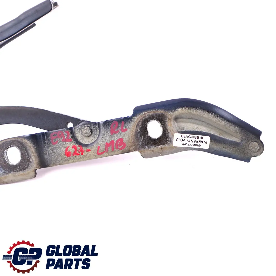 Scharnier Heckklappe Links Le Mans Blau Metallic - 381 für BMW 3 er E90 E92 mit Teilenummer 7060627 BMW 3 er E90 E92 Scharnier Heckklappe Links Le Mans Blau Metallic - 381 - SKU 7060627-LMB - Teilenummer 7060627
