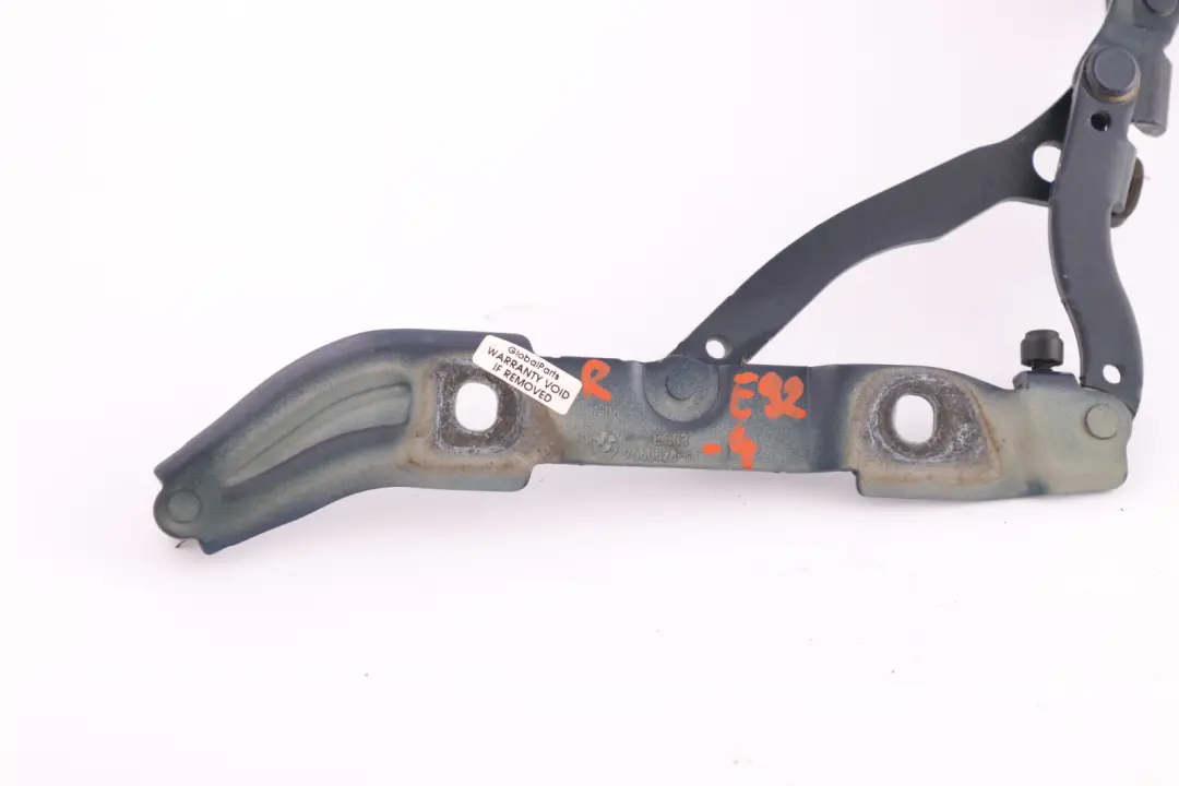 BMW E90 E92 Trasera Derecha Trunk Lid Hinge Boot Tailgate Azul - SKU 7060628-4 - Número de pieza 7060628