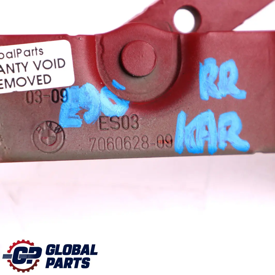 BMW E90 E92 Rear Right Trunk Lid Hinge Boot Tailgate Karmesinrot Crimson Red - SKU 7060628-KAR - Part number 7060628