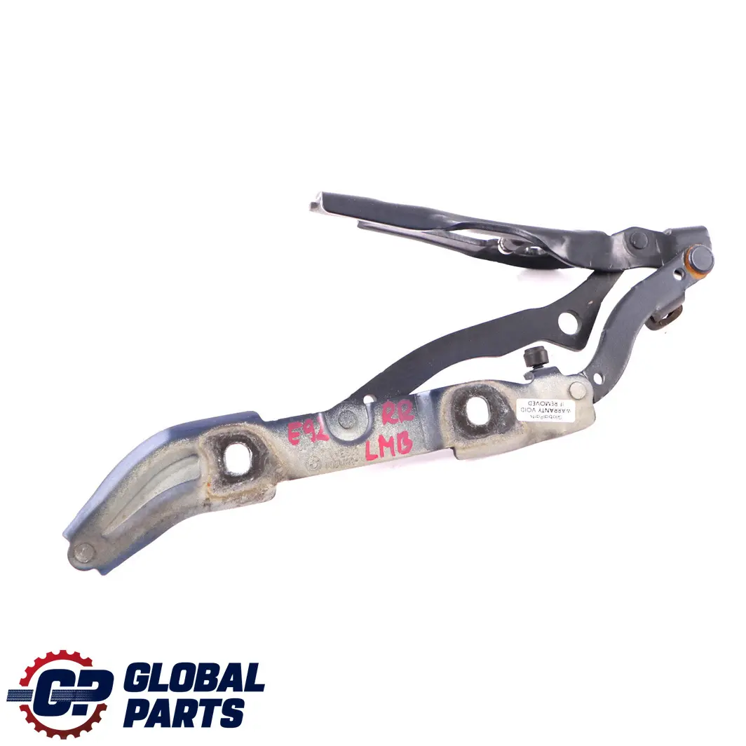 BMW E90 E92 Trasera Derecha Tronco Tapa Bisagra Boot Tailgate Le Mans Blau Azul - SKU 7060628-LMB - Número de pieza 7060628
