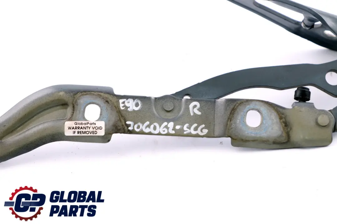 BMW E90 Trasera Derecha Tronco Tapa Bisagra Bota Porton Trasero Spacegrau Gris - SKU 7060628-SCG - Número de pieza 7060628