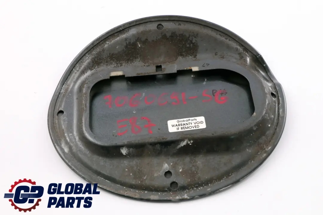 BMW E87 E87N Cache pour Reservoir Couvercle Mousseux Graphite Metallique - SKU 7060691-SG - Numéro de pièce 7060691