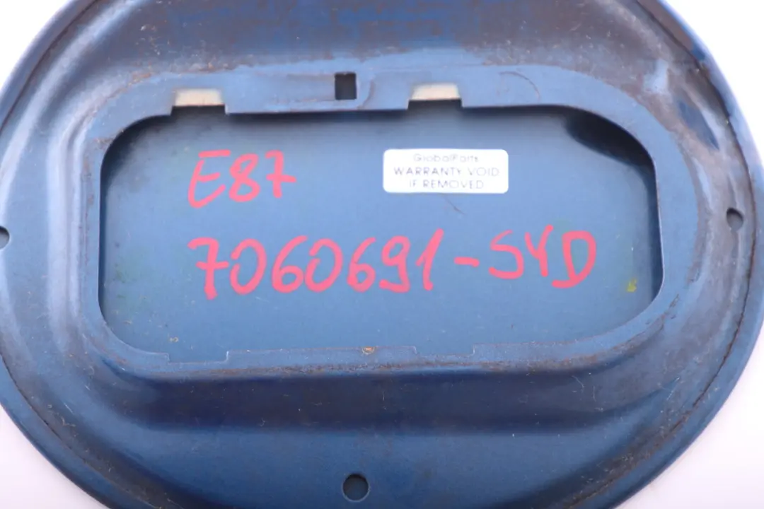Filler Fill In Flap Cover Sydneyblau Blue to BMW 1 Series E87 E87N Fuel with Part number 7060691 BMW 1 Series E87 E87N Fuel Filler Fill In Flap Cover Sydneyblau Blue - SKU 7060691-SYD - Part number 7060691