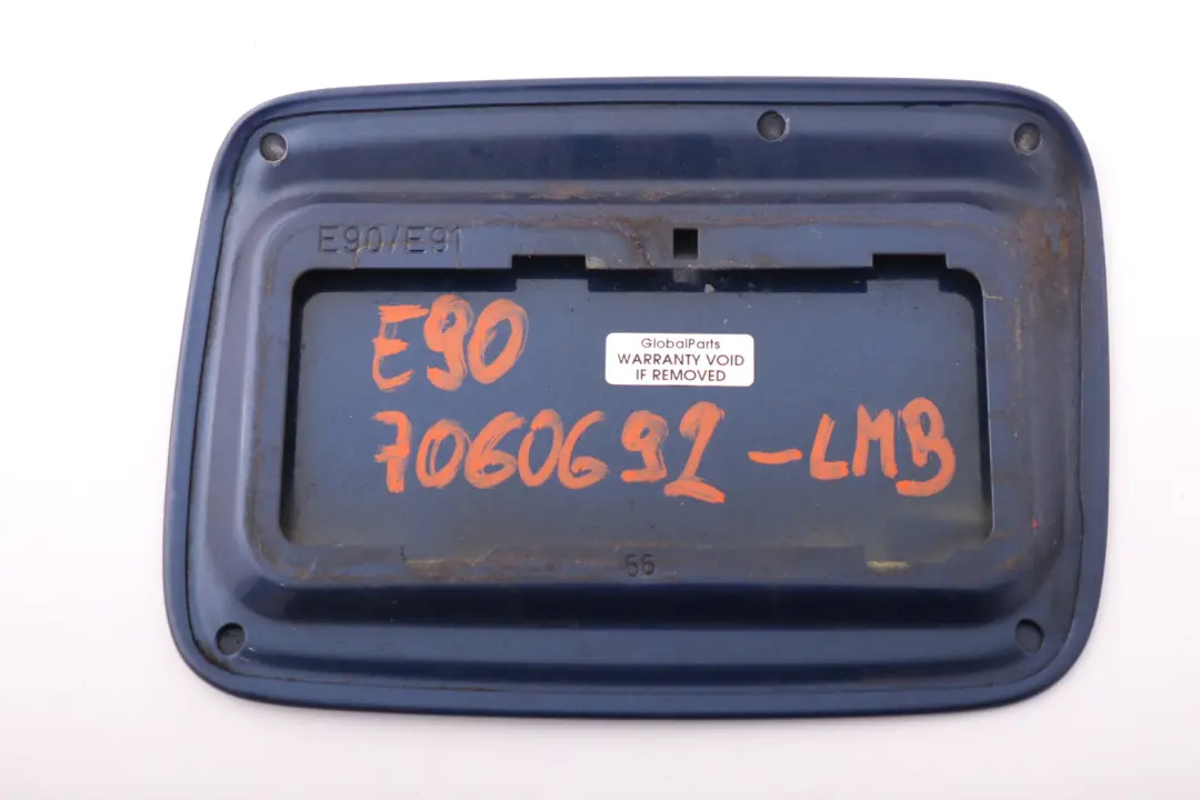BMW 3 Series E90 E91 Fuel Filler Fill in Flap Cover Le Mans Blau Blue - SKU 7060692-LMB - Part number 7060692