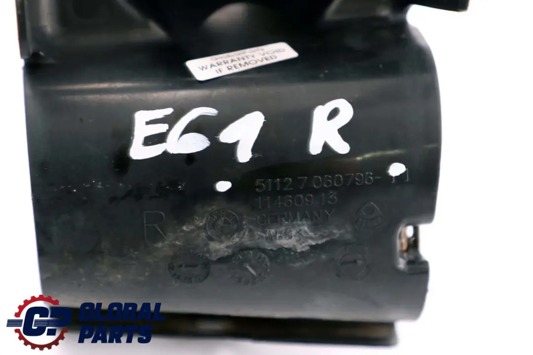 BMW E61 LCi Trägerhalter Stoßfänger Hinten Rechts 5112 - SKU 7060796 - Teilenummer 7060796