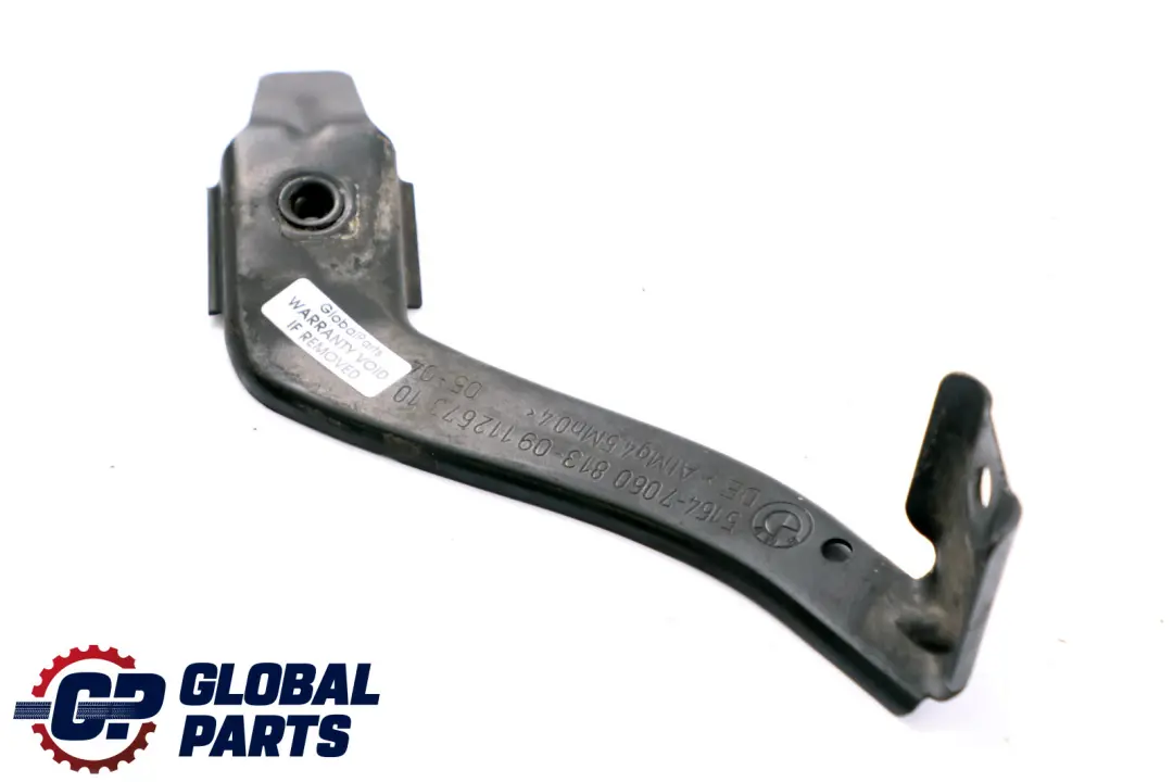 Support Bracket Side Panel Bottom Left N/S to BMW 5 Series E60 M5 E61 E61N with Part number 7060813 BMW 5 Series E60 M5 E61 E61N Support Bracket Side Panel Bottom Left N/S - SKU 7060813 - Part number 7060813