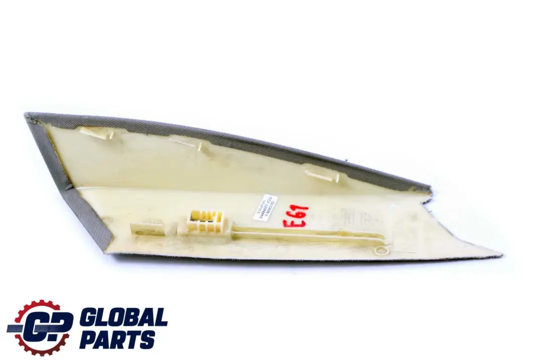 Right Column C Trim Cover O/S Himmelgrau Grey to BMW 5 Series E61 LCi Touring Rear with Part number 51437061544 BMW 5 Series E61 LCi Touring Rear Right Column C Trim Cover O/S Himmelgrau Grey - SKU 7061344 - Part number 51437061544